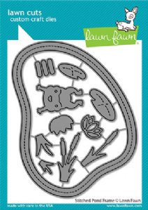 Lawn Fawn - Dies - Stitched Pond Frame
