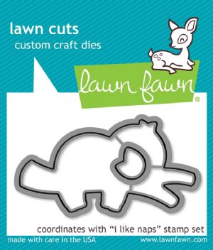 Lawn Fawn - Die - I like Naps 