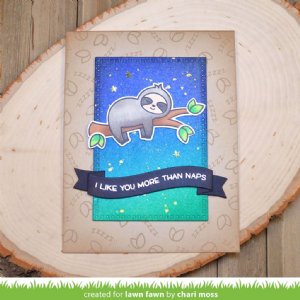 Lawn Fawn - Clear Stamp - I Like Naps