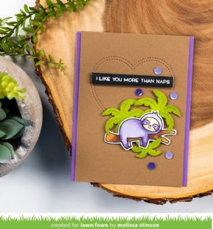 Lawn Fawn - Clear Stamp - I Like Naps