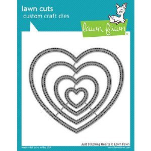 Lawn Fawn - Dies - Just Stitching Hearts