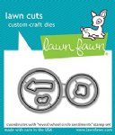 Lawn Fawn - Dies - Reveal Wheel Circle Sentiments