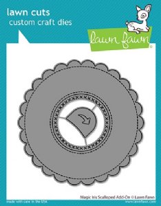 Lawn Fawn - Dies - Magic Iris Scalloped Add-On