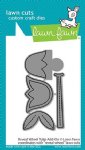 Lawn Fawn - Dies - Reveal Wheel Tulip Add-On