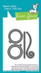 Lawn Fawn - Dies - Reveal Wheel Circle Add-On Frames: Balloon & Speech Bubble