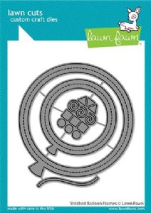 Lawn Fawn - Dies - Stitched Balloon Frames