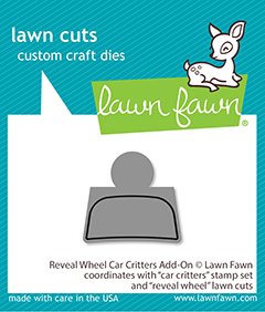 Lawn Fawn - Dies - Reveal Wheel Car Critters Add-On