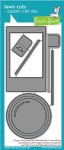 Lawn Fawn - Dies - Magic Iris Camera Pull-Tab Add-On