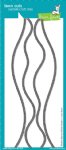 Lawn Fawn - Dies - Slimline Stitched Hillside Borders