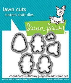 Lawn Fawn - Dies - Tiny Gingerbread