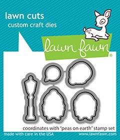 Lawn Fawn - Dies - Peas On Earth