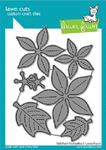Lawn Fawn - Dies - Stitched Poinsettia