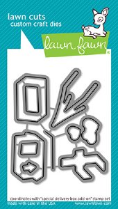Lawn Fawn - Dies - Special Delivery Box Add-On