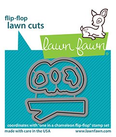 Lawn Fawn - Dies - One in a Chameleon Flip-Flop