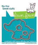 Lawn Fawn - Dies - Elphie Selfie Flip-Flop