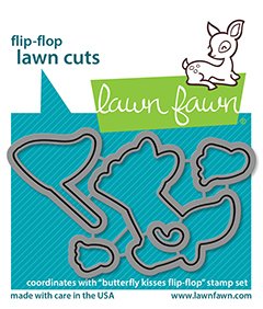 Lawn Fawn - Dies - Butterfly Kisses Flip-Flop