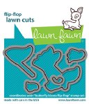 Lawn Fawn - Dies - Butterfly Kisses Flip-Flop