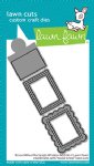 Lawn Fawn - Dies - Reveal Wheel Rectangle Window Add-On