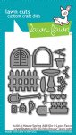 Lawn Fawn - Dies - Build-a-House Spring Add-On