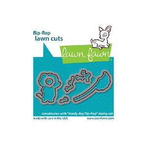 Lawn Fawn - Die - Dandy Day Flip-Flop