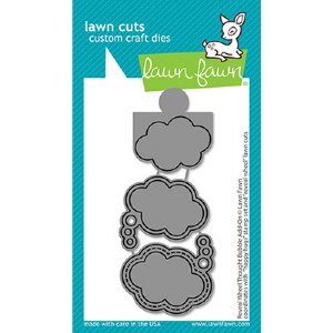 Lawn Fawn - Die - Reveal Wheel Thought Bubble Add-On