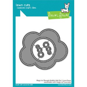 Lawn Fawn - Die - Magic Iris Thought Bubble Add-On