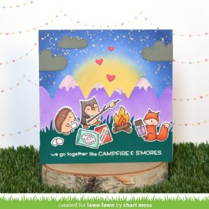 Lawn Fawn - Clear Stamp - S'more the Merrier