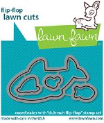 Lawn Fawn - Die - Duh-nuh Flip-Flop