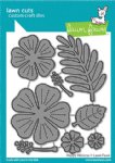 Lawn Fawn - Die - Happy Hibiscus