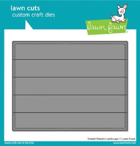 Lawn Fawn - Die - Simple Stripes: Landscape