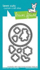 Lawn Fawn - Dies - Magic Holiday Messages