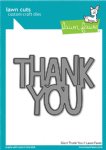 Lawn Fawn - Dies - Giant Thank You