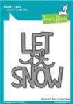 Lawn Fawn - Dies - Giant Let It Snow