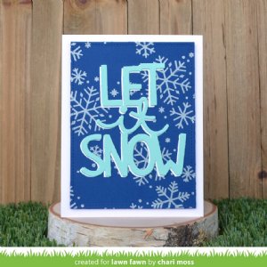 Lawn Fawn - Dies - Giant Let It Snow