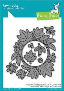 Lawn Fawn - Dies - Magic Iris Fall Leaves Add-On