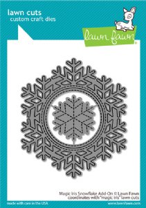 Lawn Fawn - Dies - Magic Iris Snowflake Add-On