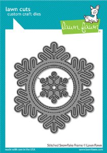 Lawn Fawn - Dies - Stitched Snowflake Frame
