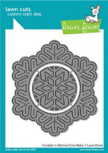 Lawn Fawn - Dies - Outside In Stitched Snowflake