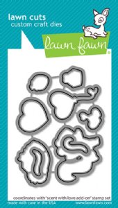 Lawn Fawn - Dies - Scent with Love Add-On