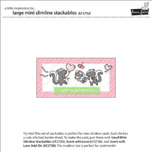 Lawn Fawn - Dies - Large Mini Slimline Stackables