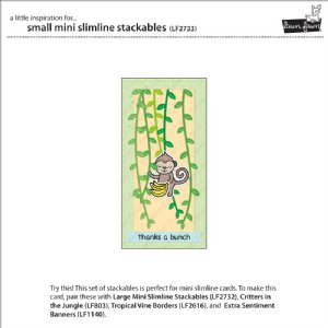 Lawn Fawn - Dies - Small Mini Slimline Stackables