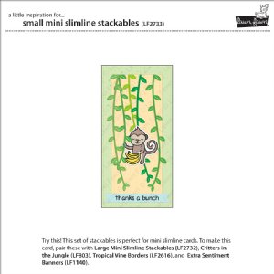 Lawn Fawn - Dies - Small Mini Slimline Stackables