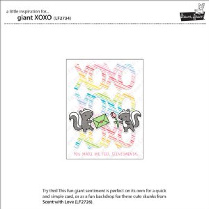 Lawn Fawn - Dies - Giant XOXO