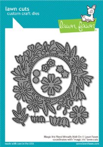 Lawn Fawn - Die - Magic Iris Floral Wreath Add-On