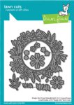 Lawn Fawn - Die - Magic Iris Floral Wreath Add-On