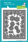 Lawn Fawn - Die - Spring Flowers Backdrop