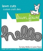 Lawn Fawn - Dies - Scripty Hello