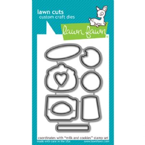 Lawn Fawn - Dies - Milk And Cookies Dies
