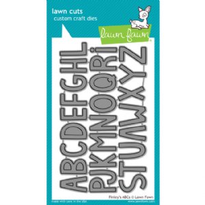 Lawn Fawn - Dies - Finley's Abcs Dies