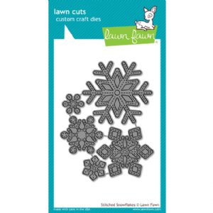 Lawn Fawn - Dies - Stitched Snowflakes Dies